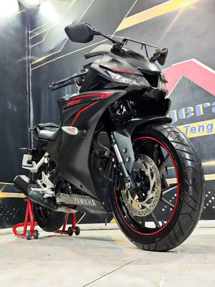 Yamaha All New R15 VVA V3 TH 2018 Matte black odo 8rb
