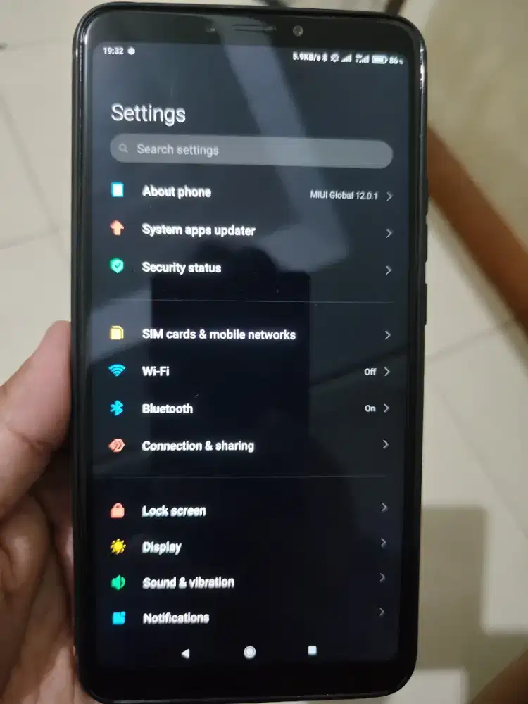Xiaomi Mi Max 3 Hitam 4/64 GB sinyal aman