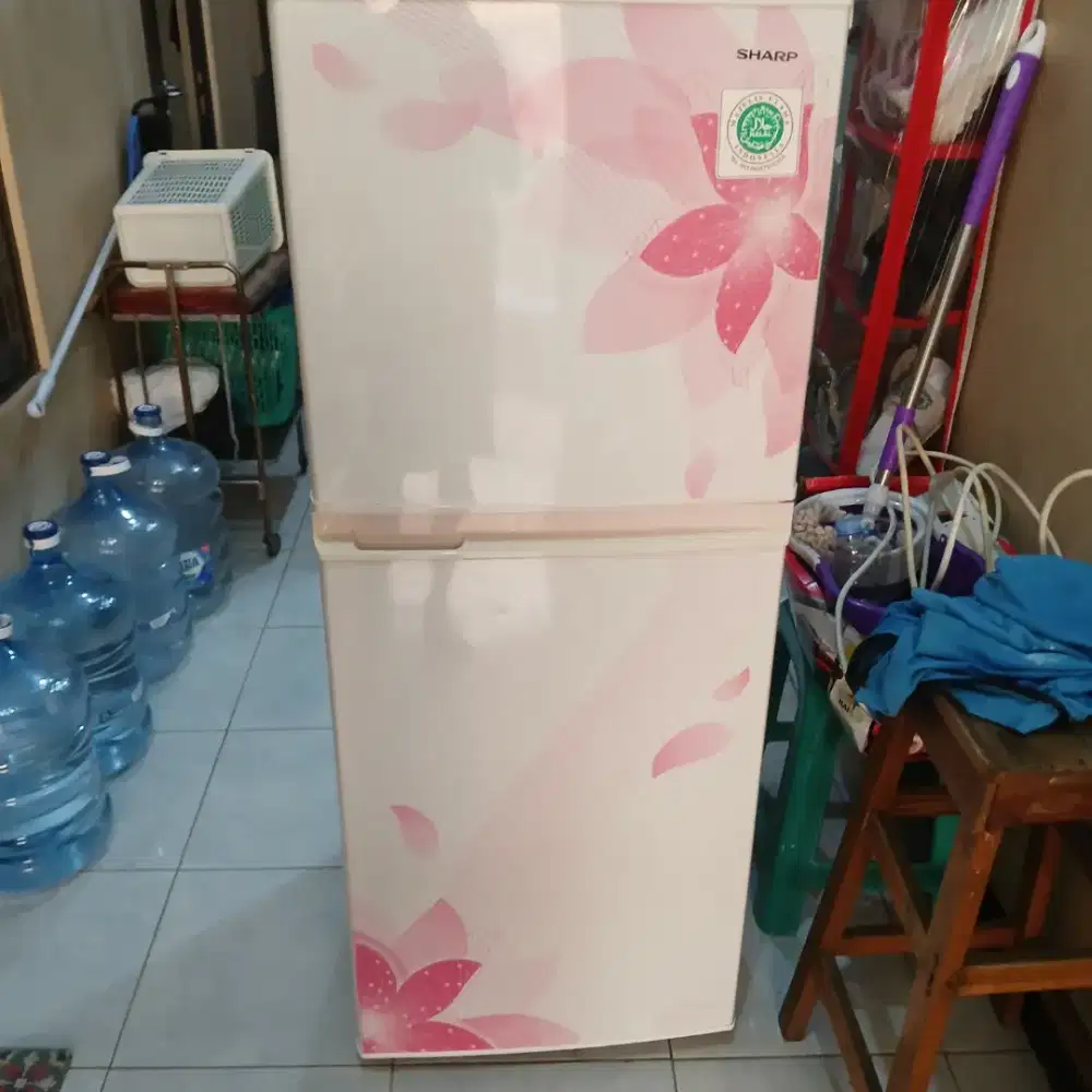 kulkas 2 pintu sharp