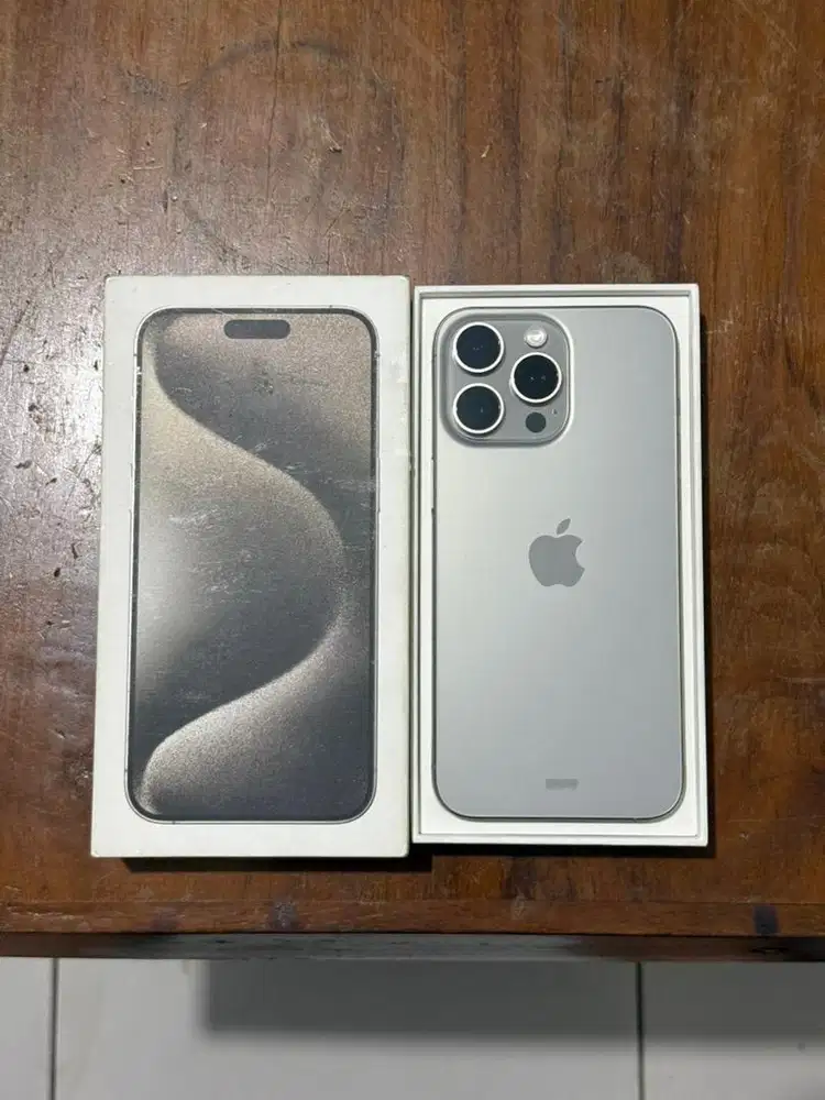 iPhone 15 Pro Max 512gb Natural iBox Fullset