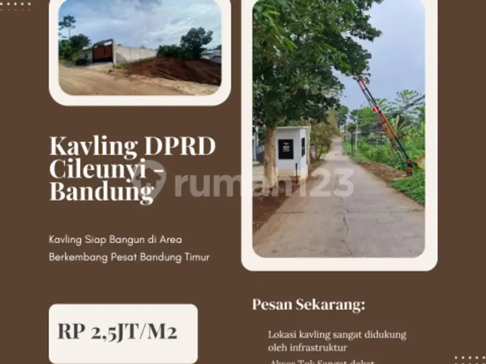 UNIT TERBAIK TERSISA! Hanya Kavling A2 156m². Unit Lain Sudah SOLD OUT!