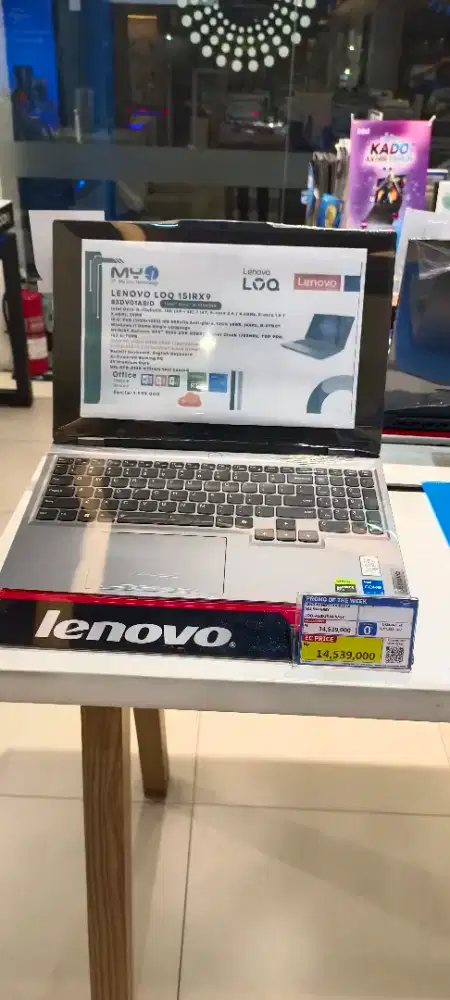 (NEW) LENOVO LOQ 15IRX9-ASID INTEL CORE I5-13450HX 16/512GB