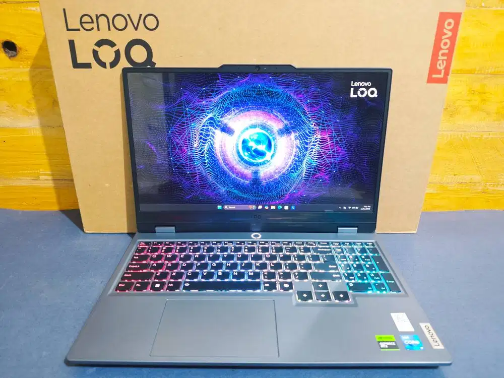 LENOVO LOQ 15IRX9 i7-13650HX RAM 12GB SSD 512GB RTX 3050 6GB MURAH