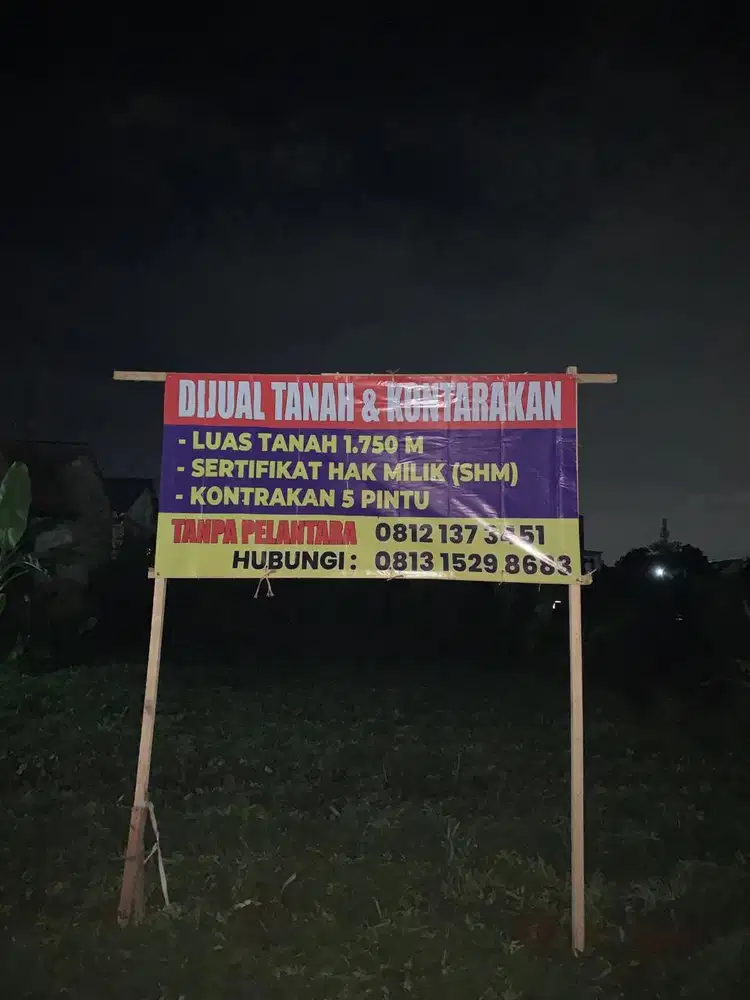 Dijual tanah luas dibelakang universitas djuanda