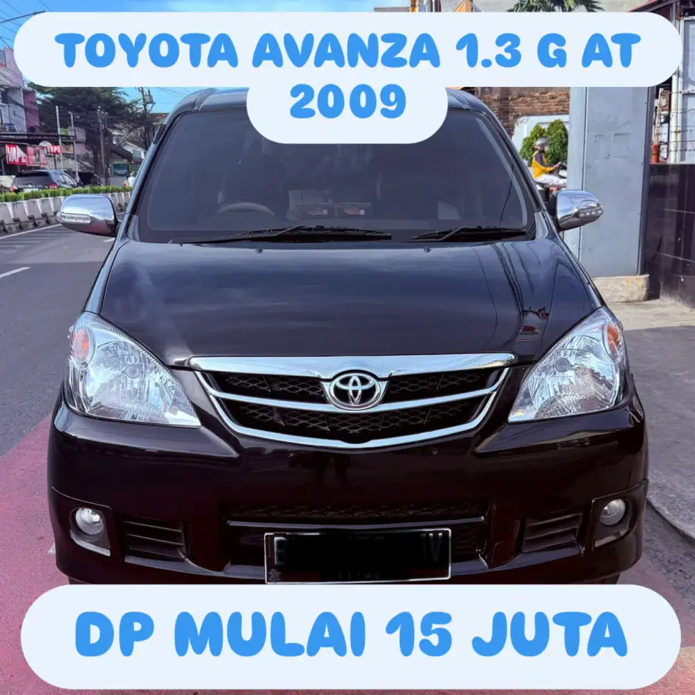 TOYOTA AVANZA 1.3 G AT 2009 DP 15 JUTA