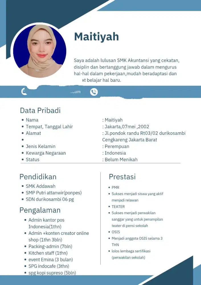 Mencari pekerjaan admin dan lainnya