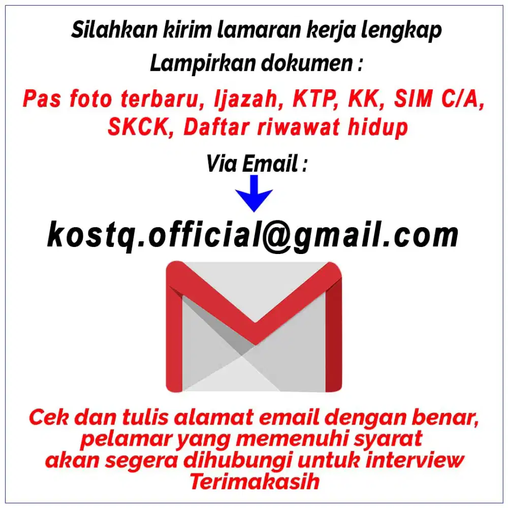 Lowongan Penjaga Kost Eksklusif