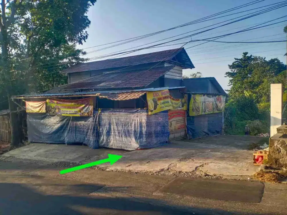 Dijual Tanah Murah Pinggir Jalan Raya Pasir angin Gadog Bogor