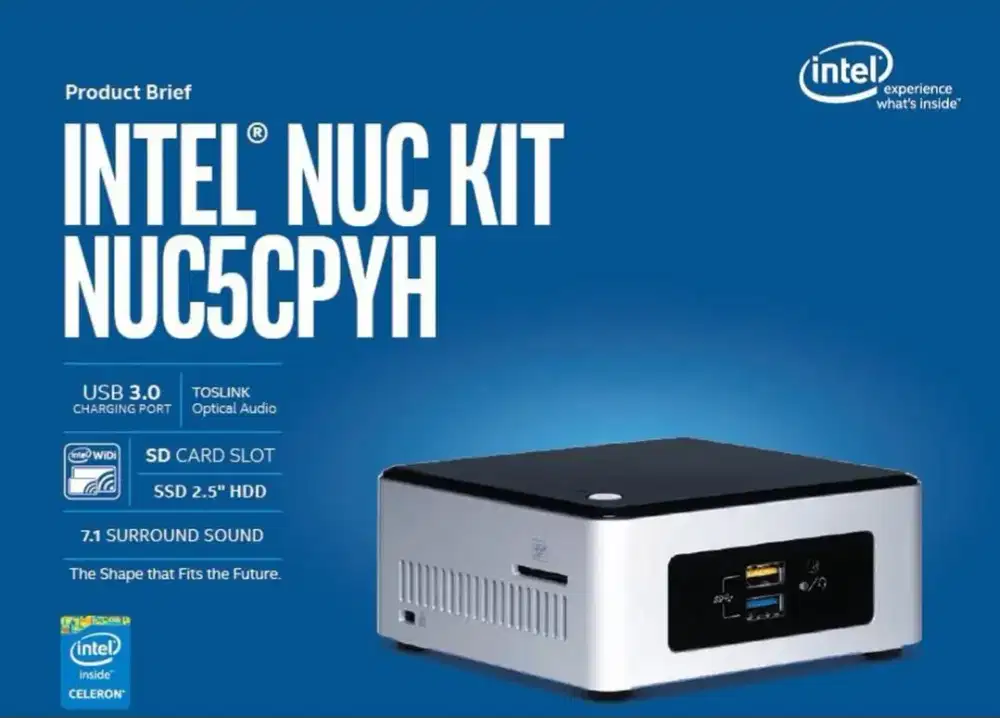 PC mini Intel Nuc bandel