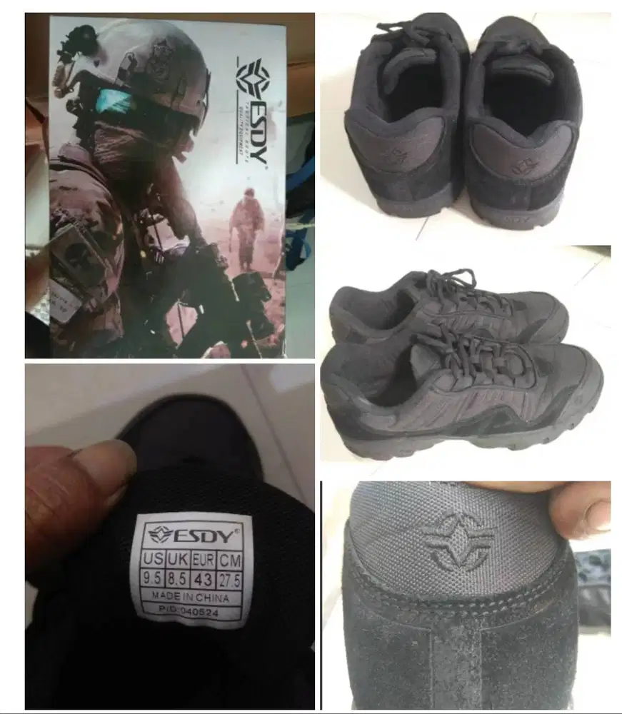 Sepatu Esdy tactical boots