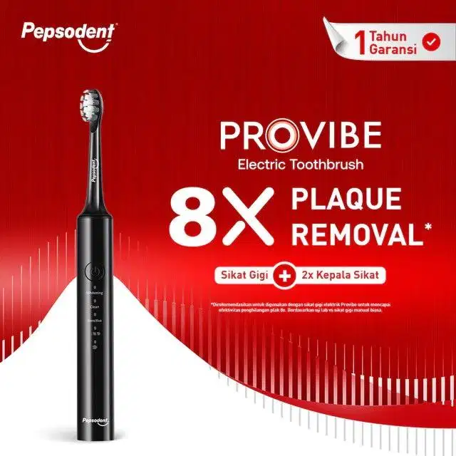 Pepsodent Provibe Sikat Gigi Elektrik Starter Kit