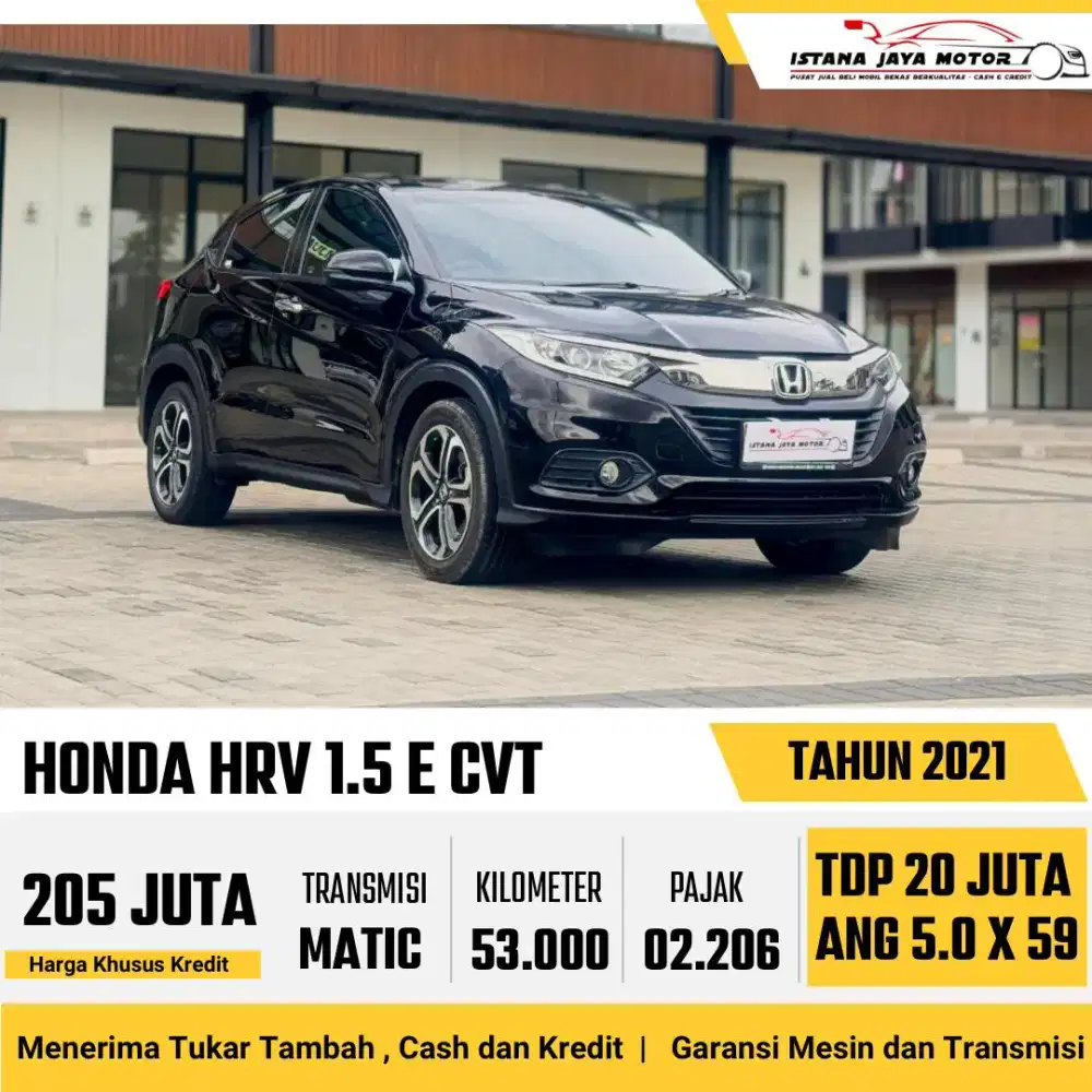 HONDA HRV 1.5 E CVT 2021