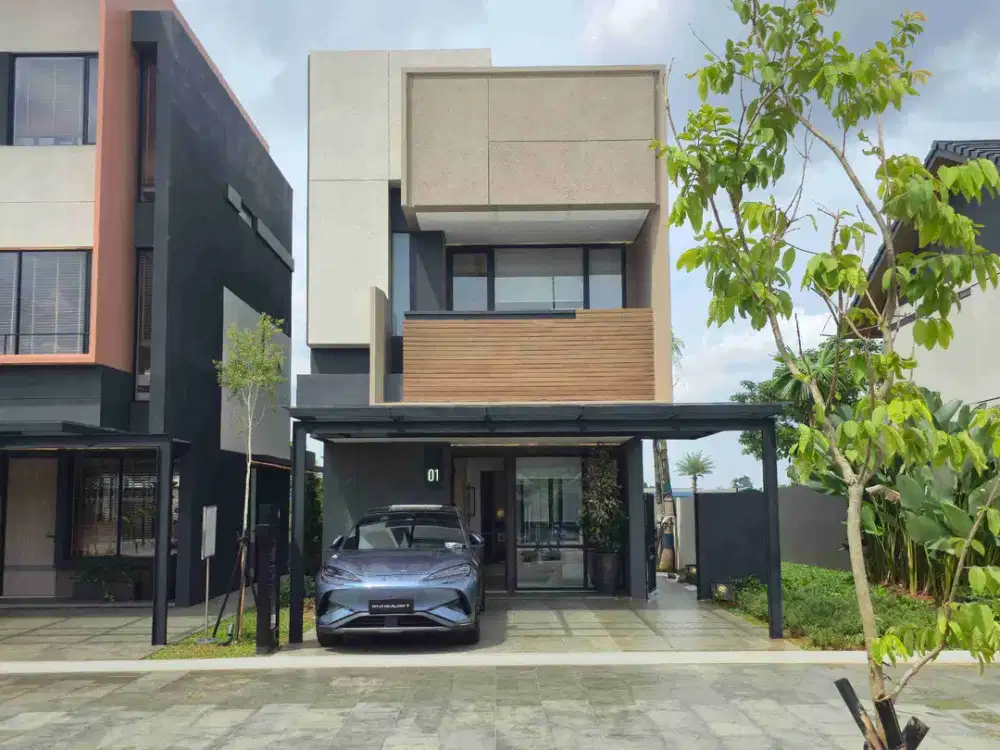 OPEN NUP Rumah 3 Lantai Park Serpong Tipe Cendana Alpha DP 0% (Tanpa DP)