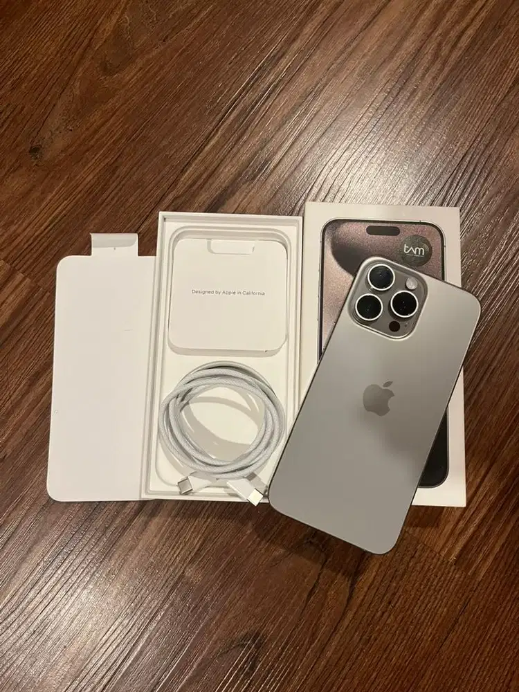 Iphone 15 promax 256gb ibox like new second