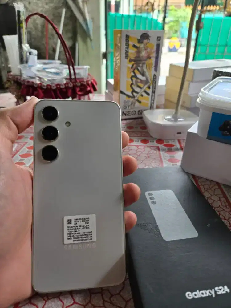 Samsung S24 256 likenew fullset ori full bonus