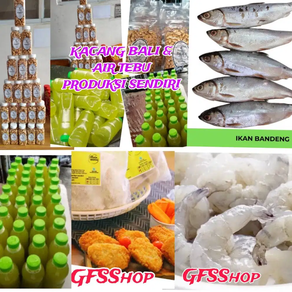 JUAL KACANG BALI, AIR TEBU, FROZEN FOODS Fresh, Enak, Halal, MURAH