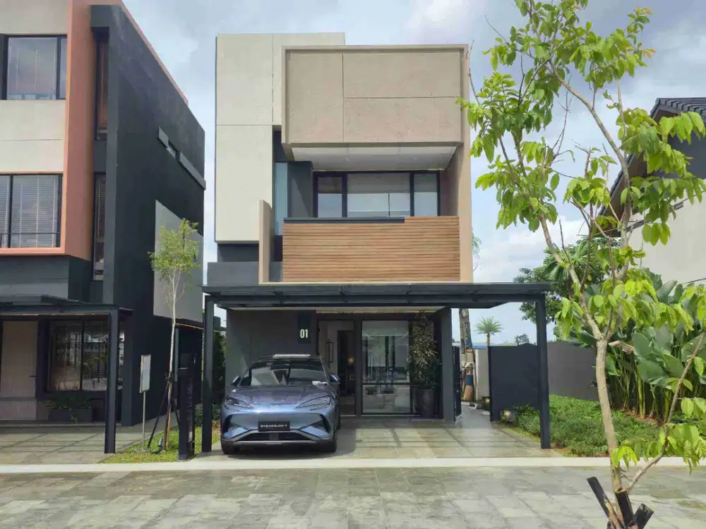 Rumah 3 Lantai Tanpa DP (DP 0%) Park Serpong Tipe Cendana Alpha By LippoLand Nempel Gading Serpong