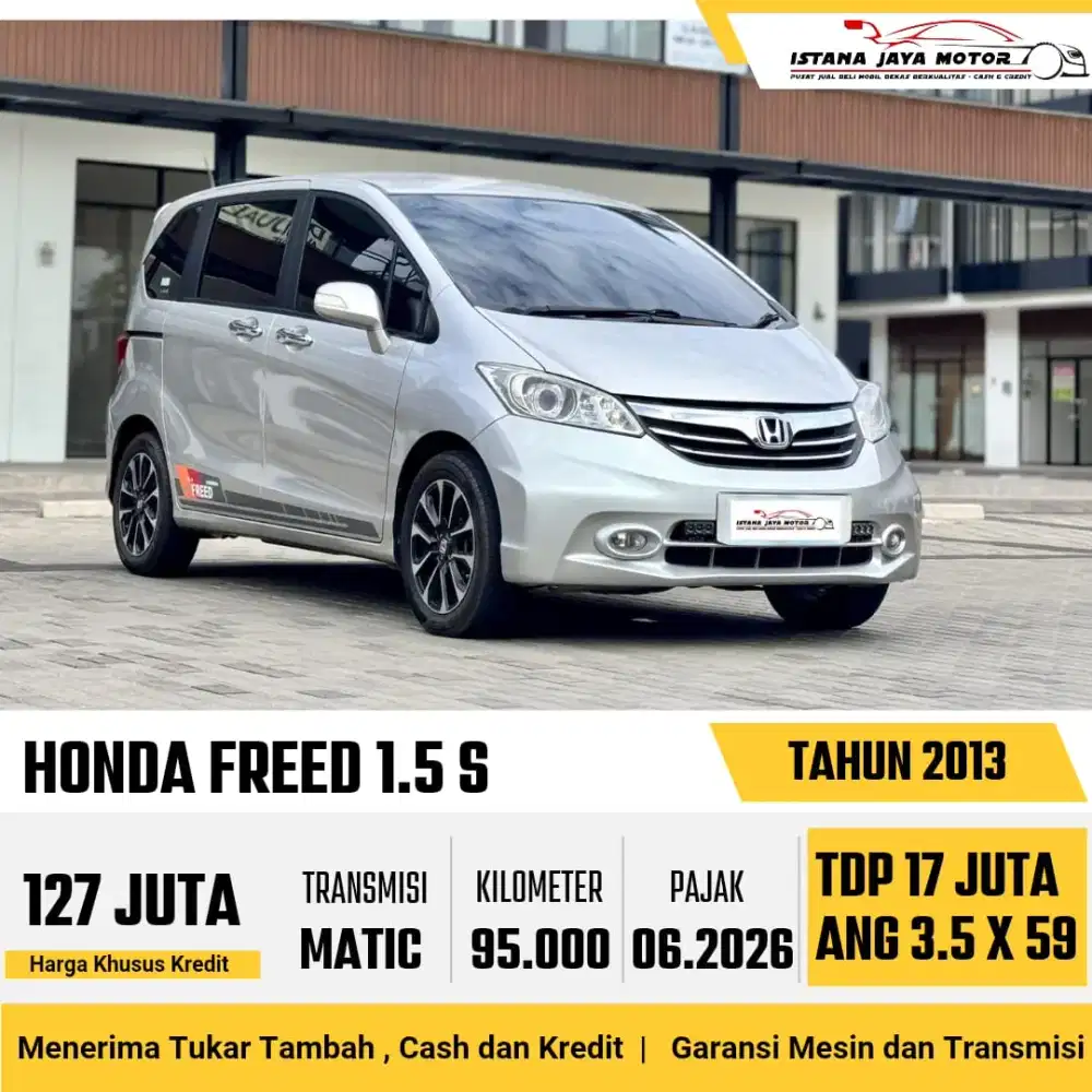 Honda Freed SD AT th 2013 AC Doble #istana jaya motor