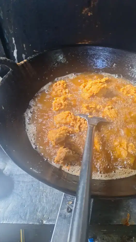 Bungkus jualan nasi campur