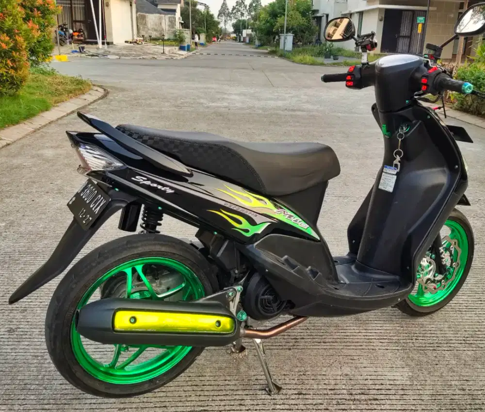 Mio Sporty restorasi tuker kunci mahar ok
