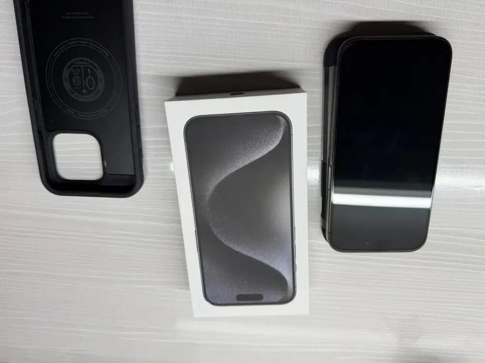 Iphone 15 pro, 256GB, Black Titanium, Mulus, ex iBox, full set