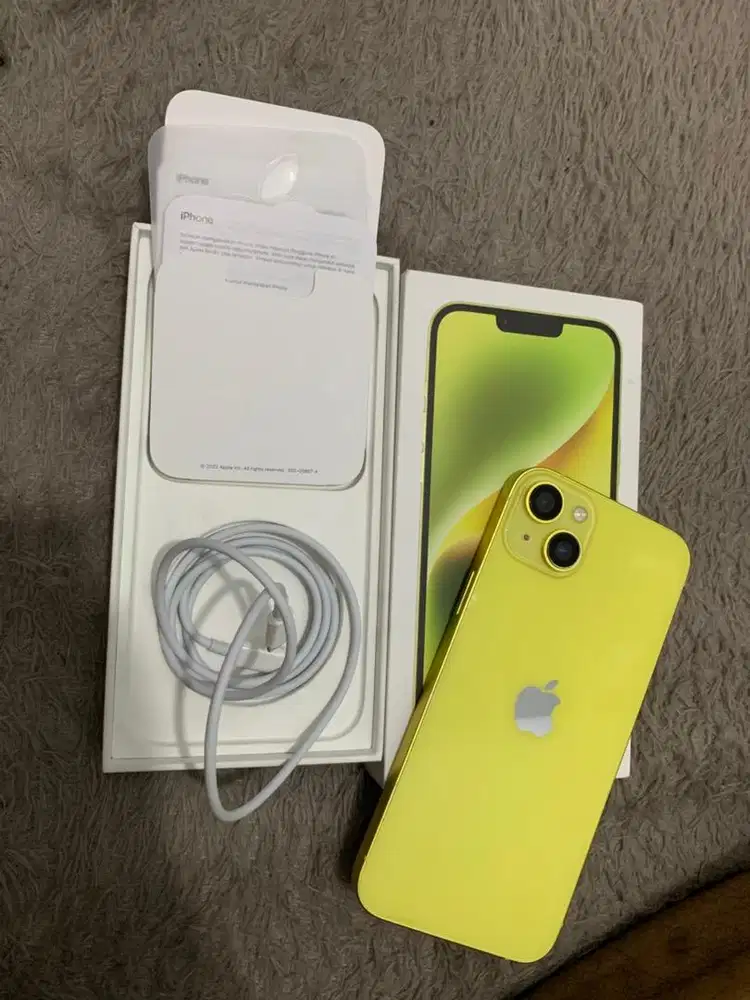 IPHONE 14 PLUS 128GB RESMI IBOX FULL ORI BH 86%