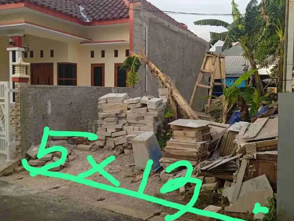 Di jual lahan tanah kosong di jln hj Basir pondok kacang barat bersebelahan graha raya tangerang selatan