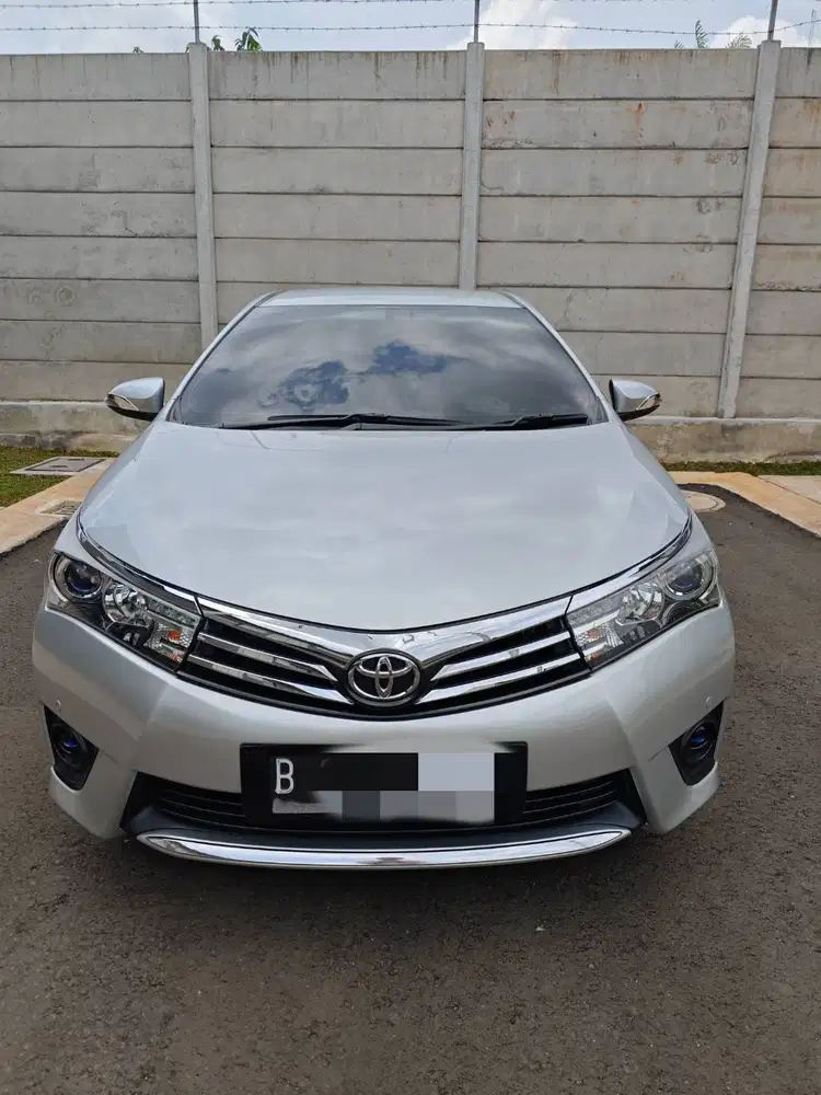 Toyota corolla altis 1.8V silver rawatan mulus