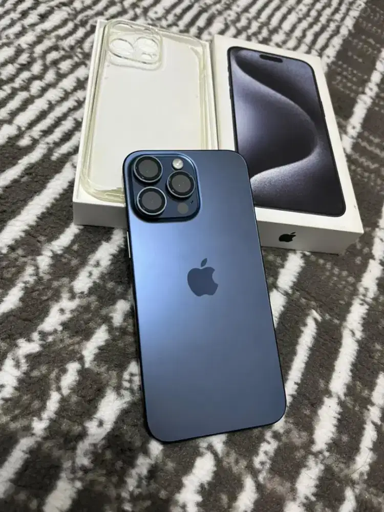 iPhone 15 Promax 256gb iBox Resmi Fullset Original