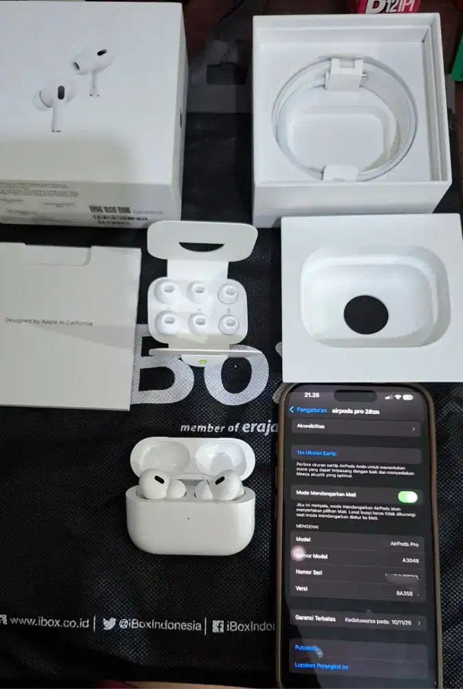 Airpods pro 2 ibox type c baru buka segel anggap new