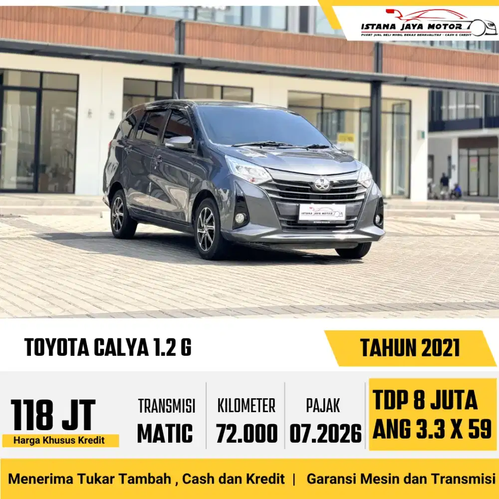 TOYOTA CALYA 1.2 G AT 2021