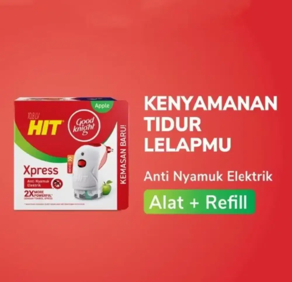 Hit Good Knight Anti Nyamuk Electric + Refill 35gr