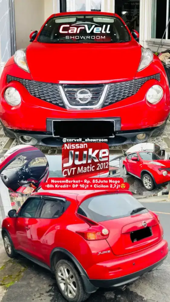 NISSAN JUKE CVT MATIC 2012 Istimewah Siap Pakai Bossku