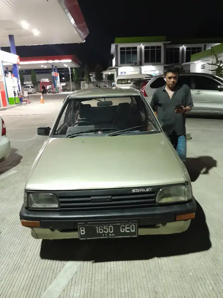 Dicari majikan yang setia2Toyota Starlet 1986 Bensin