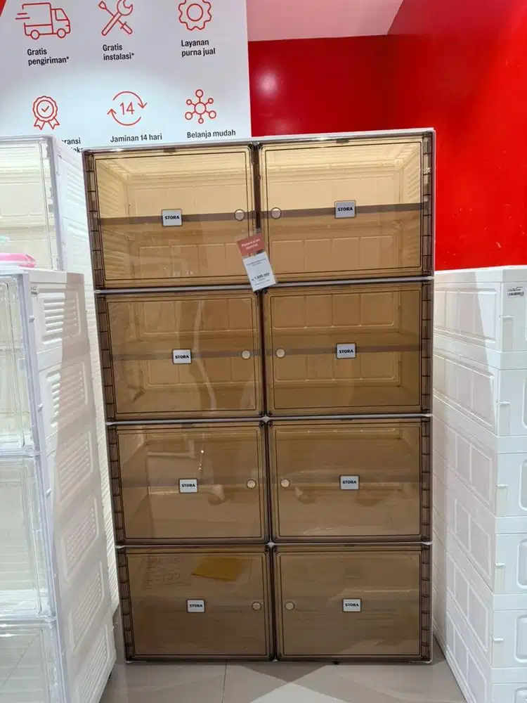 Lemari Rak Sepatu Preloved