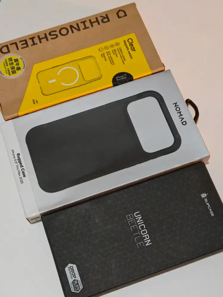 (Baru) Nomad Rugged Apple Iphone 17 Pro Max