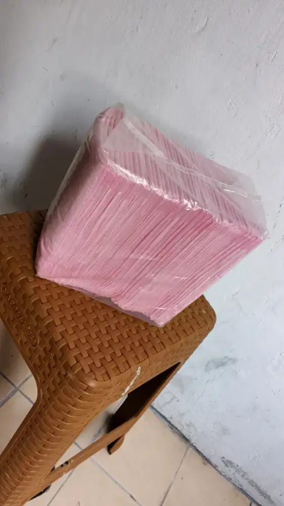 Alas perlak underpad  pipis kucing anjing Size L