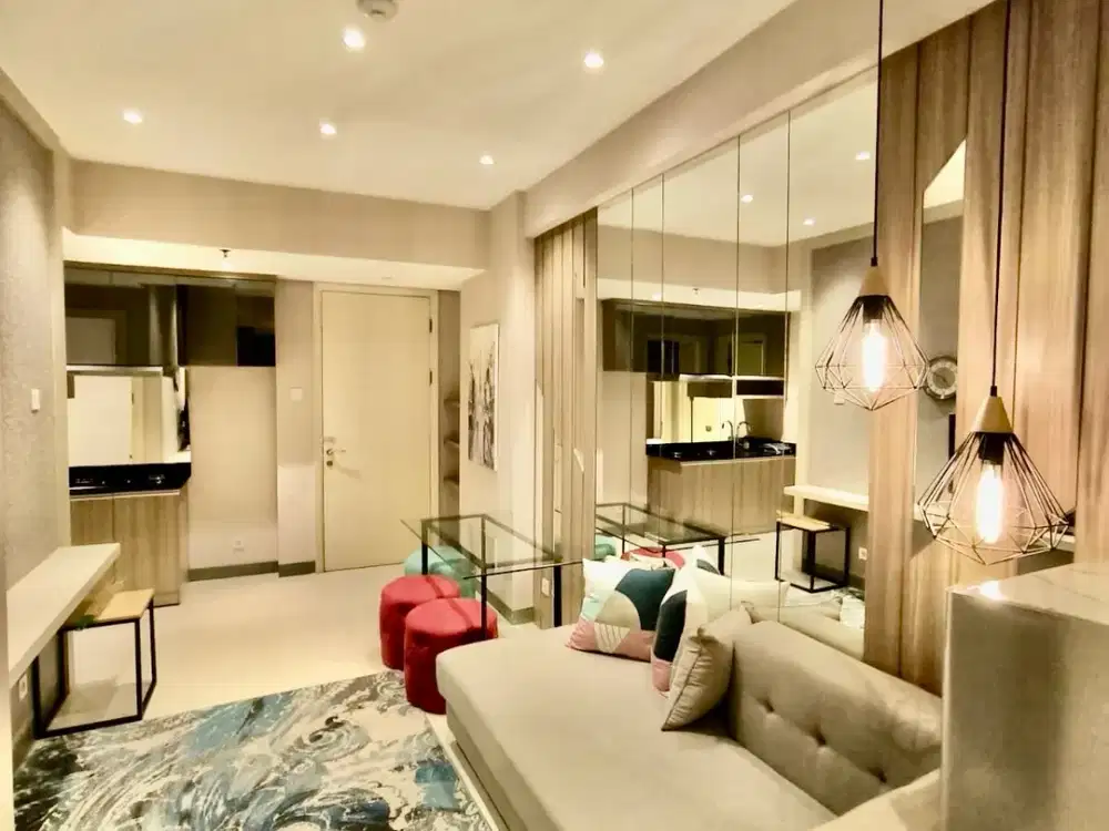DISEWAKAN APARTEMEN ANDERSON 2BR LT 18 FURNISH PAKUWON INDAH MALL