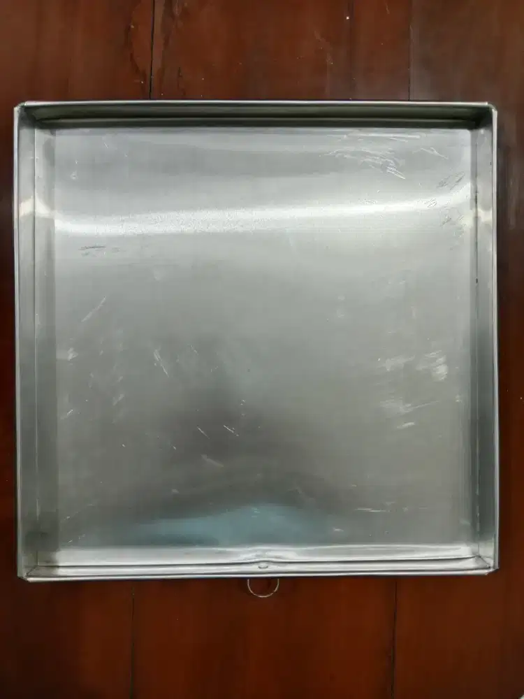 Loyang Kotak Tebal Uk. 30 x 30 x 2,3 cm (4 buah)