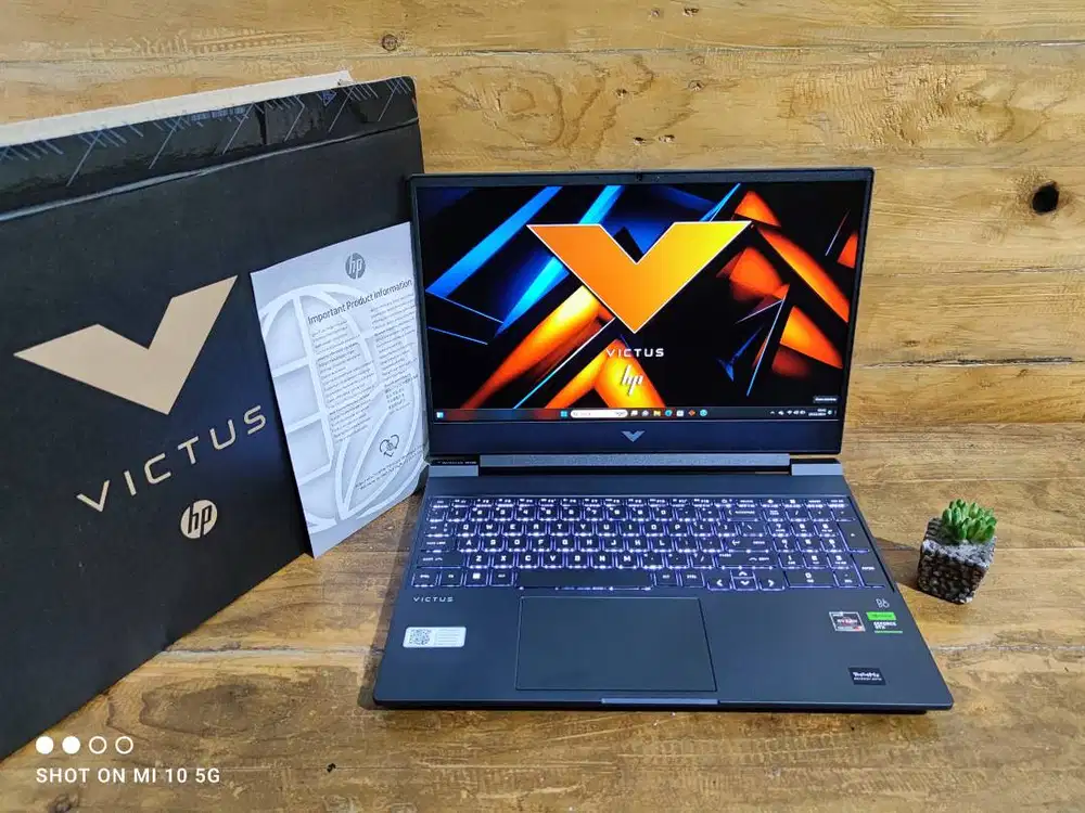 HP Victus 15 FB1888AX Ryzen 5 7535HS 16GB/512GB RTX 2050 4GB FULLSET