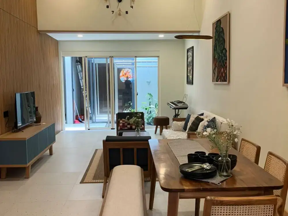 Rumah Full Furnished KBP Naganingrum Modern Minimalis Harga Masih Murah