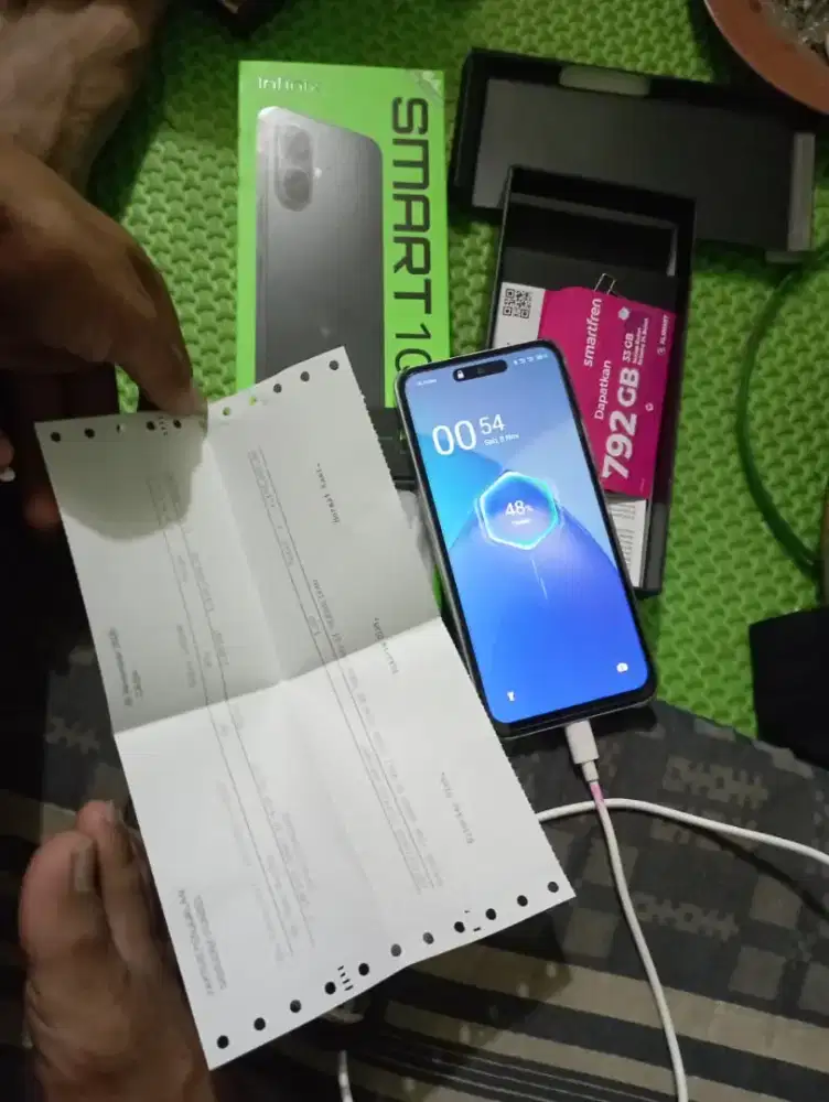 Hp Infinix smart10 4+4+64