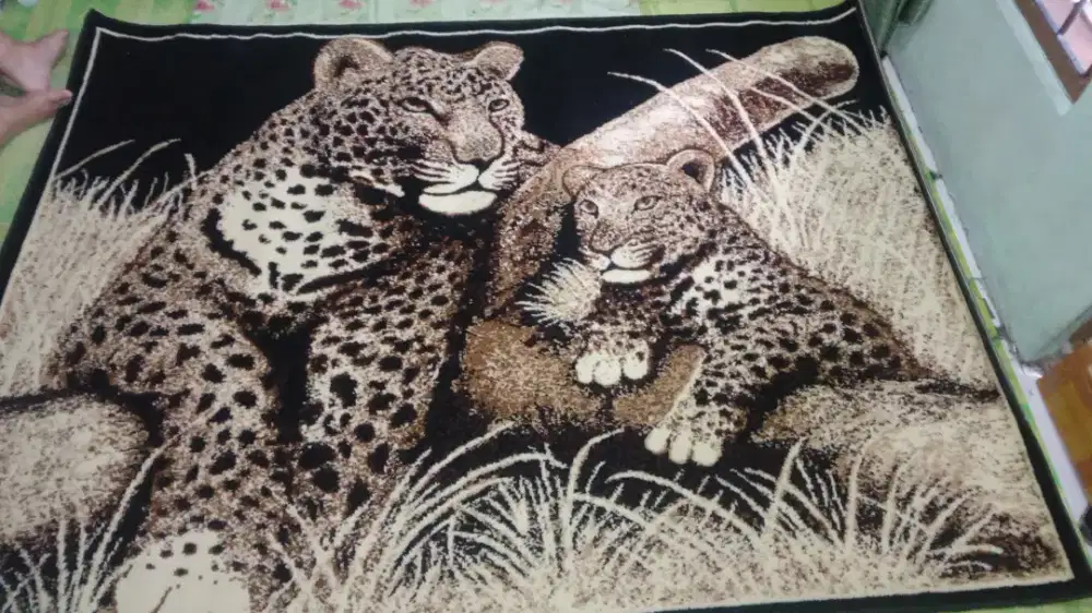 Karpet primadani gambar macan