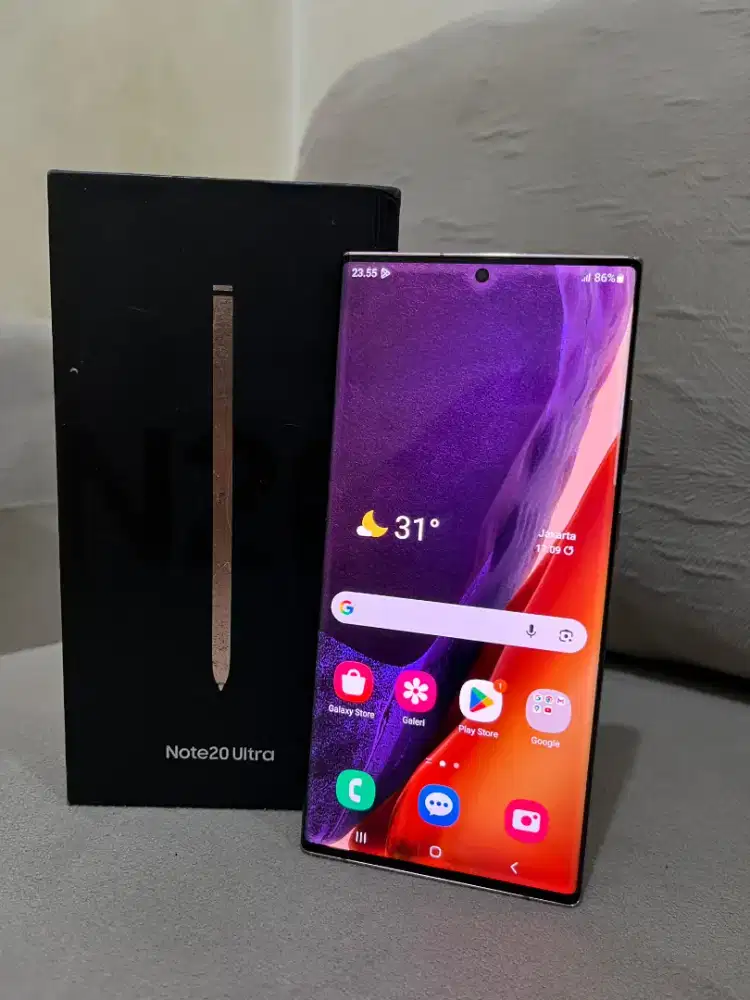 Samsung galaxy 
Note 20 ultra 
8/256 
Ex sein