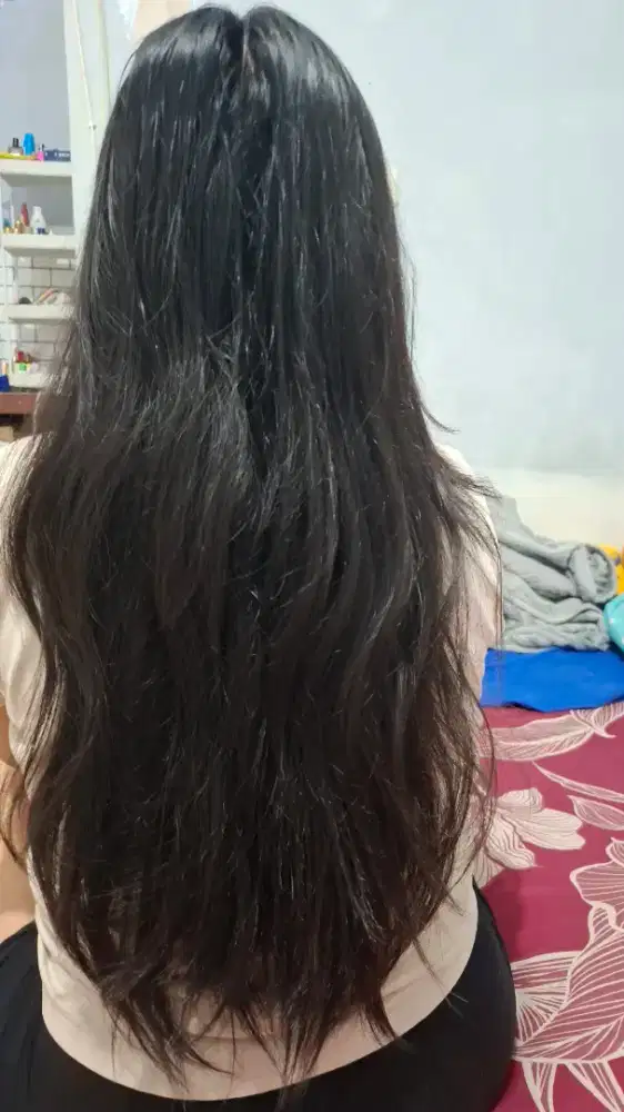 Jual rambut potong di tempat