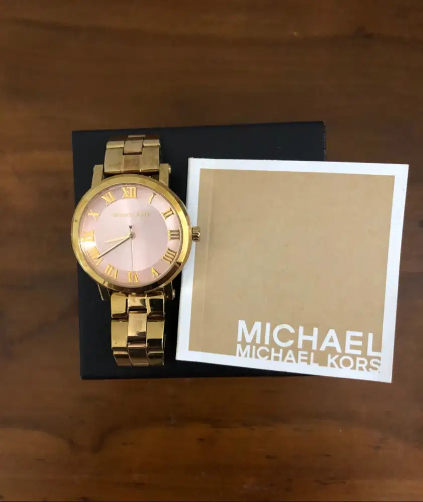 Jam Tangan Michael  Kors Rose Gold Original