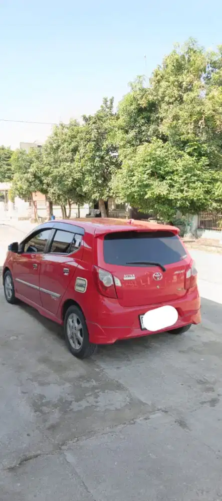 jual murah AGYA TRD matic 2016 plat T karawang km 57 rb a/n pribadi