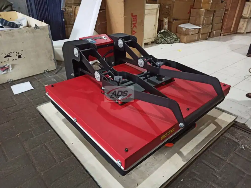 MESIN PRESS KAOS uk JUMBO 80100 UNTUK PEMBUATAN JERSEY