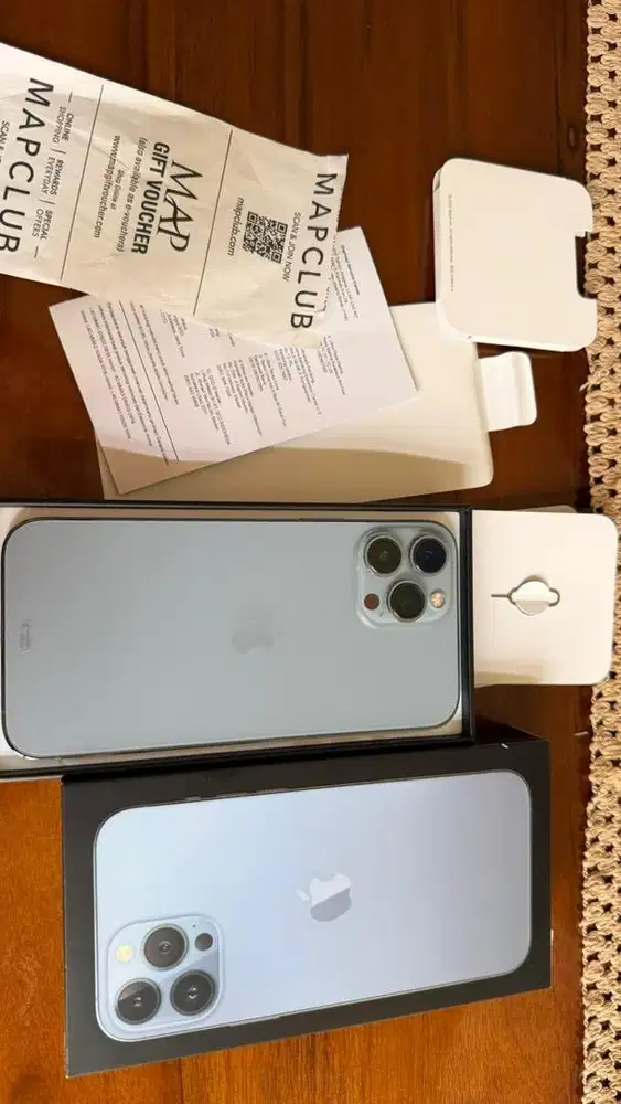 Iphone 13 pro max 256gb sierra blue digimap