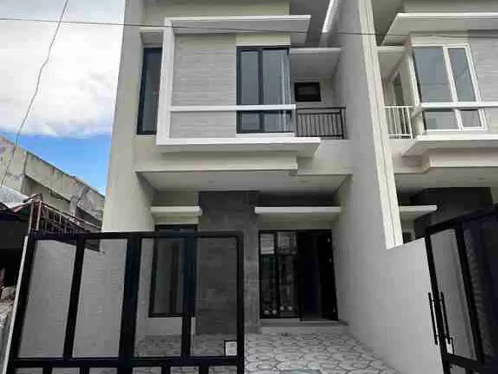 KUTISARI ROW 5 MOBIL‼️Jarang Ada Rumah Baru 2 Lantai Dekat Kampus Petra